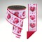 2.5"x10yd Rose Heart Valentine Ribbon | Wired Red & Pink Floral Hearts for Bows & Wreaths-LX1128ASY